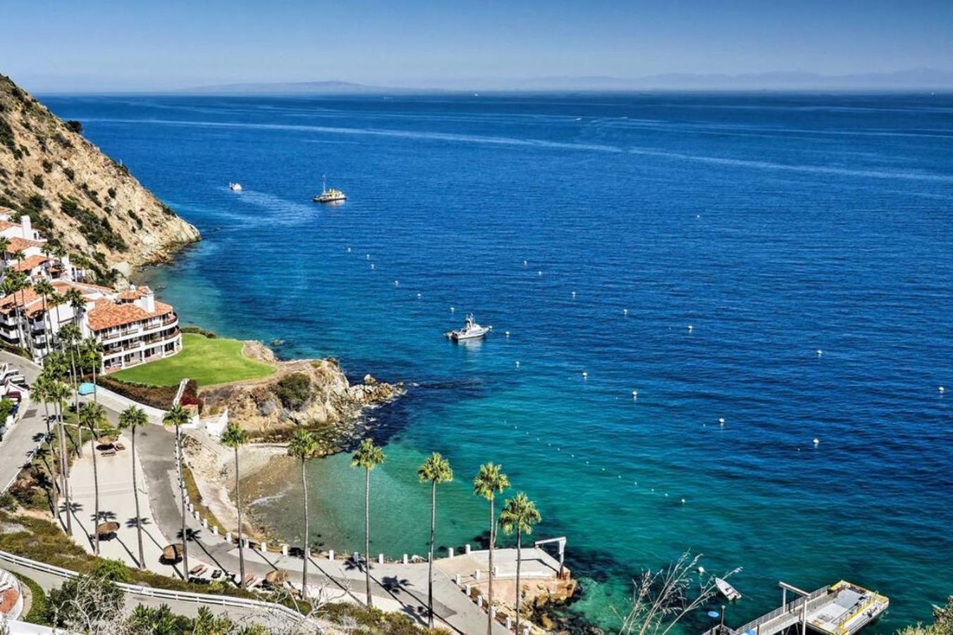 Gorgeous Oceanfront Villa With Panoramic Views Avalon Luaran gambar