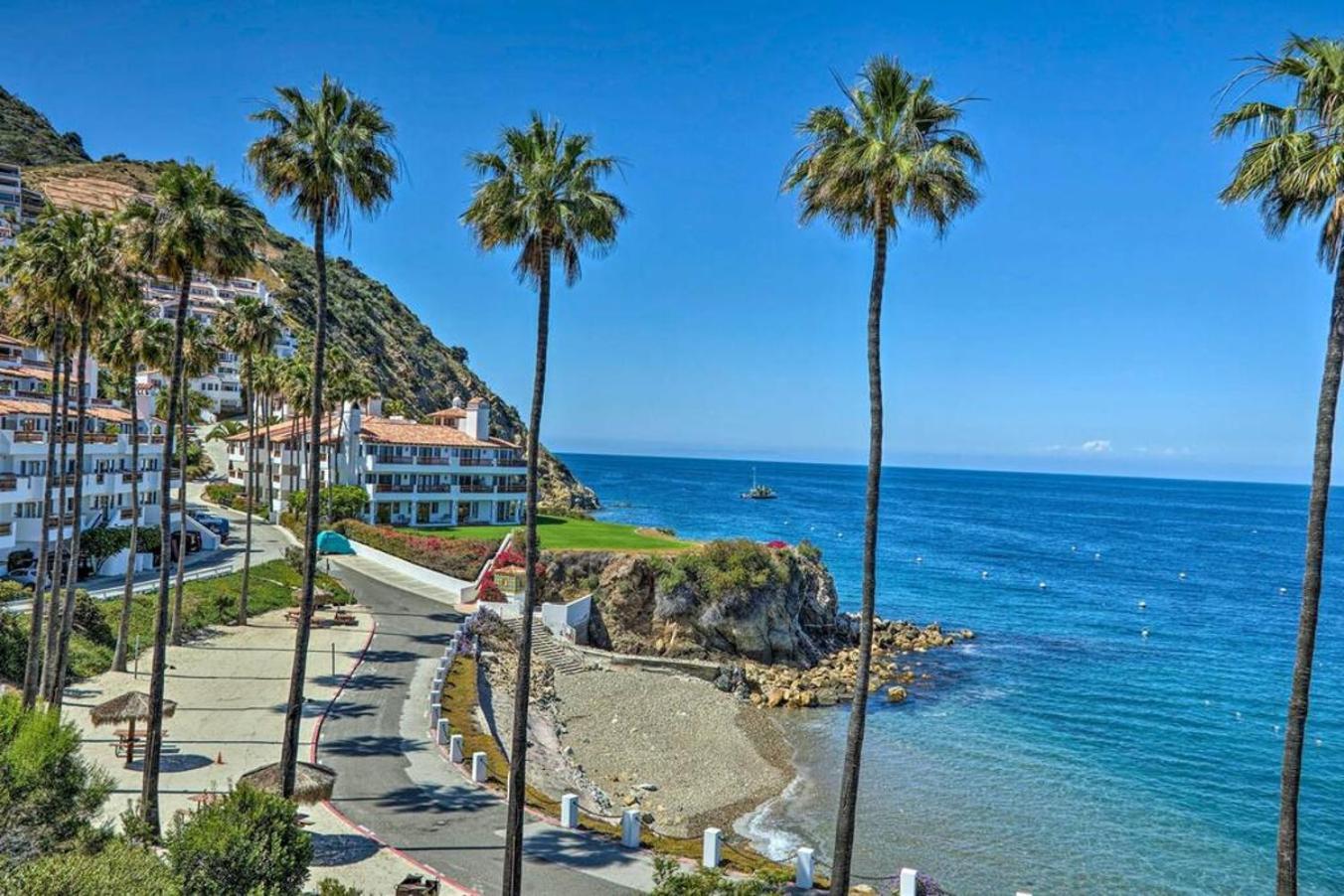 Gorgeous Oceanfront Villa With Panoramic Views Avalon Luaran gambar