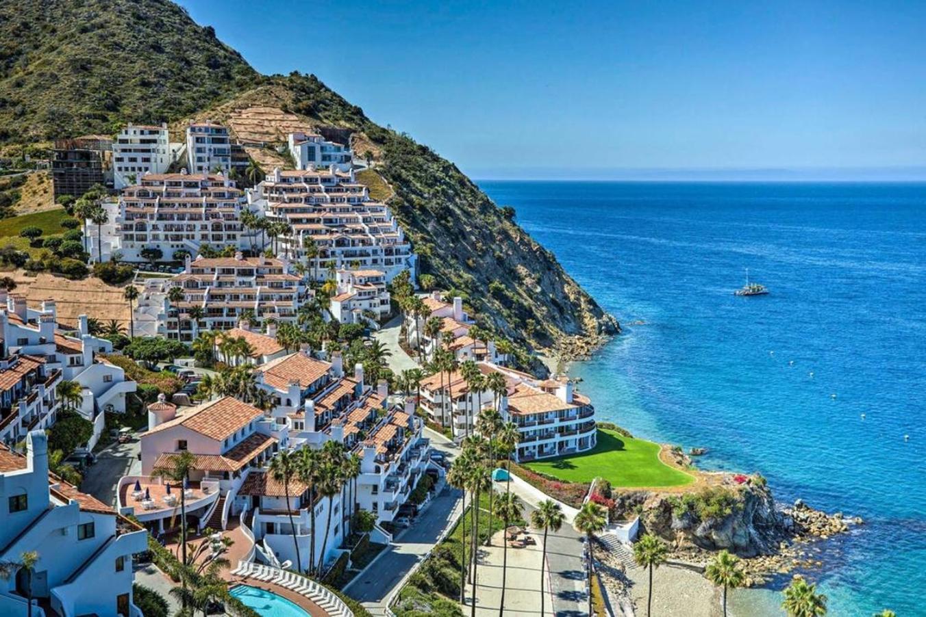 Gorgeous Oceanfront Villa With Panoramic Views Avalon Luaran gambar
